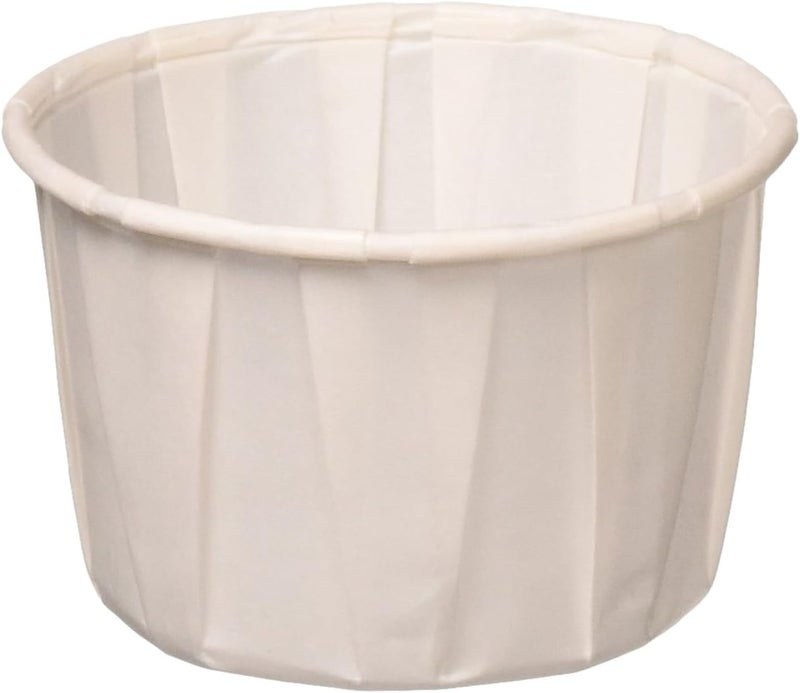 Solo 2.0 oz Treated Paper Souffle Portion Cups for Measuring, , Samples, Jello Shots (Pack of 250)