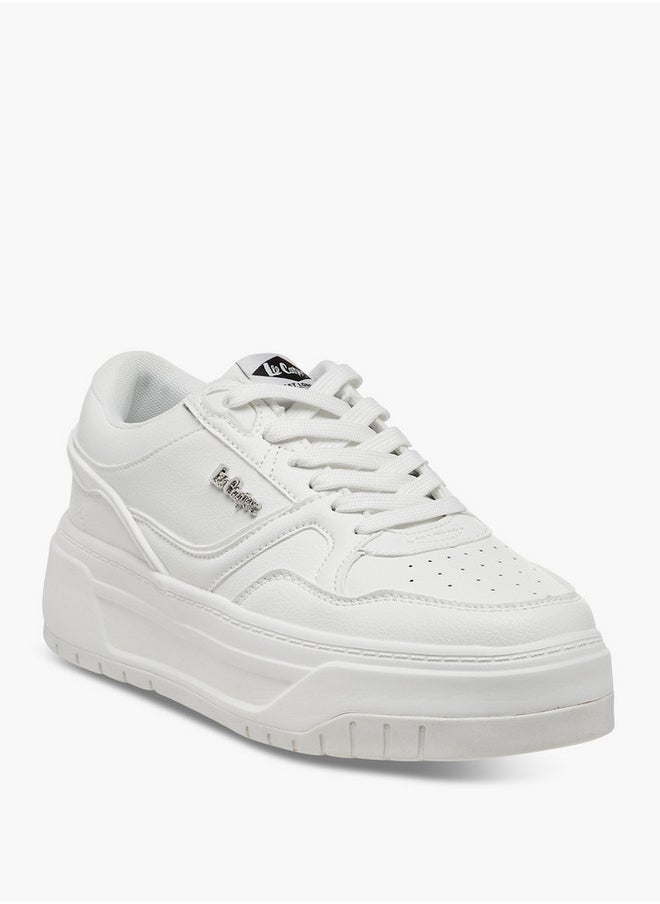 Lee Cooper Women's Colourblock Lace-Up Sneakers  - Image 2