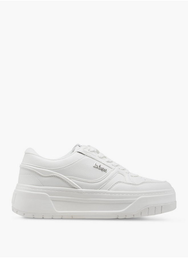 Lee Cooper Women's Colourblock Lace-Up Sneakers  - Image 3