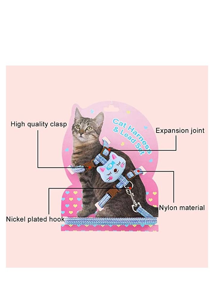 Altheqa Cat Harness and Leash Pack, Escape Proof Adjustable Kitty Harness - Image 2