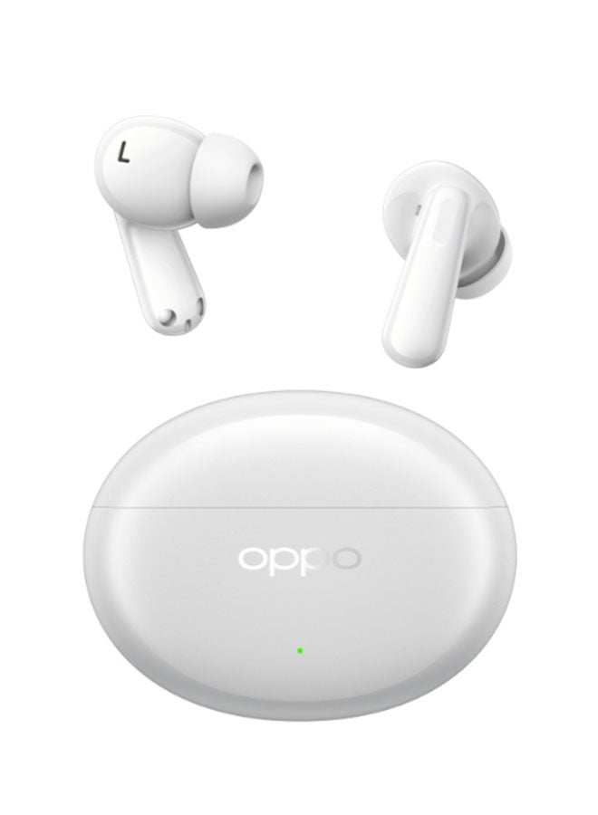 OPPO Enco Air 4 Pro TWS Earphone Bluetooth 5.4 49dB Active Noise Cancelling 44 Hours Battery Life White - Image 2