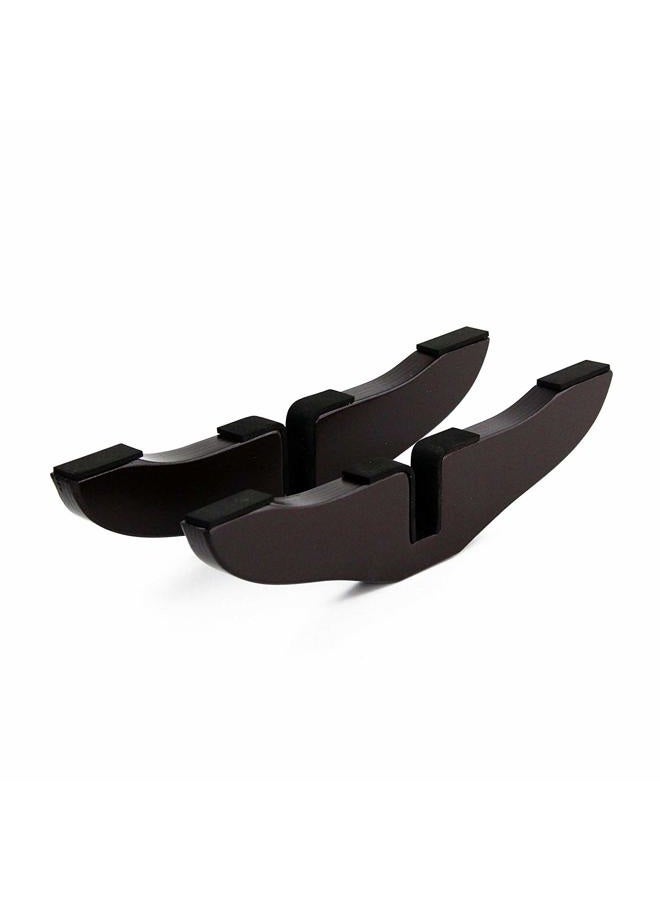 WELLAND Support Feet for 360 Degree Configurable Gate Collection, Espresso, A Pair - Image 2