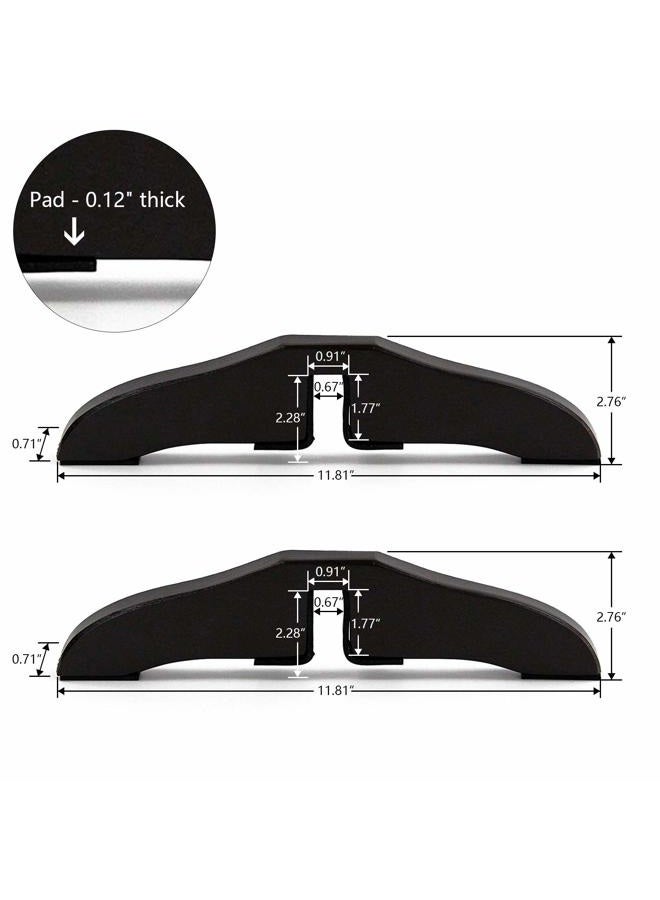 WELLAND Support Feet for 360 Degree Configurable Gate Collection, Espresso, A Pair - Image 3