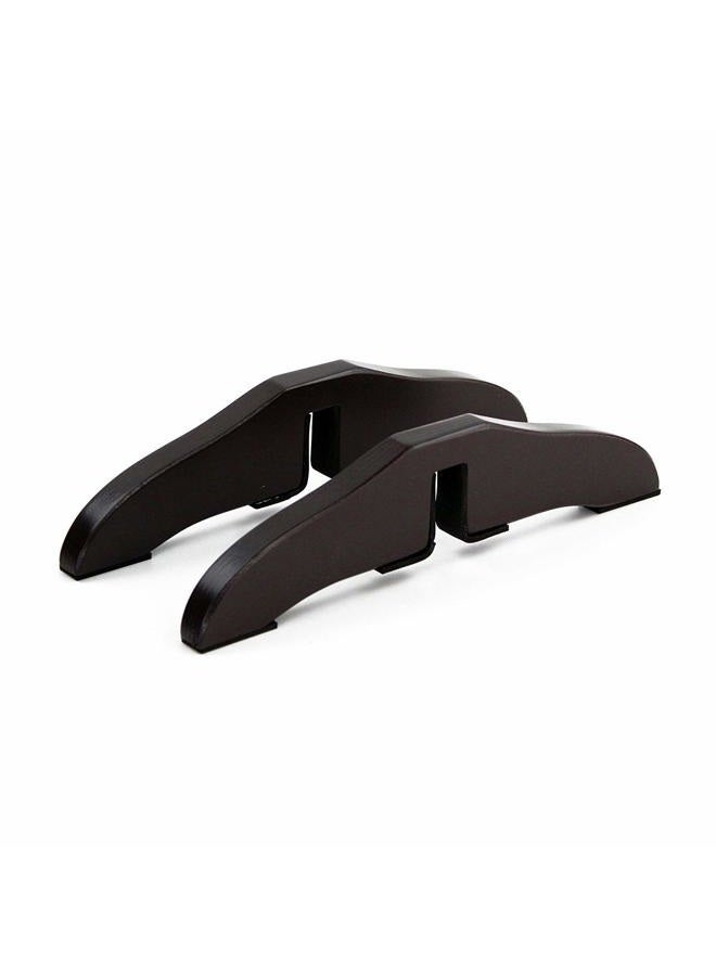 WELLAND Support Feet for 360 Degree Configurable Gate Collection, Espresso, A Pair - Image 1