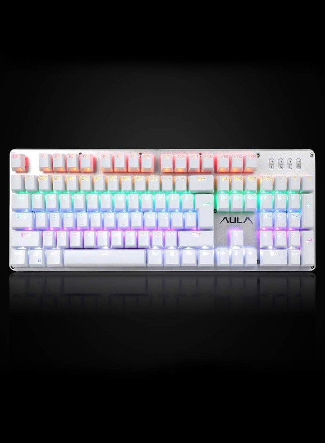 AULA Unicorn Backlit Mechanical Keyboard with Multi-color LED Illuminated Gaming Computer Keyboard, F2010 - Image 3