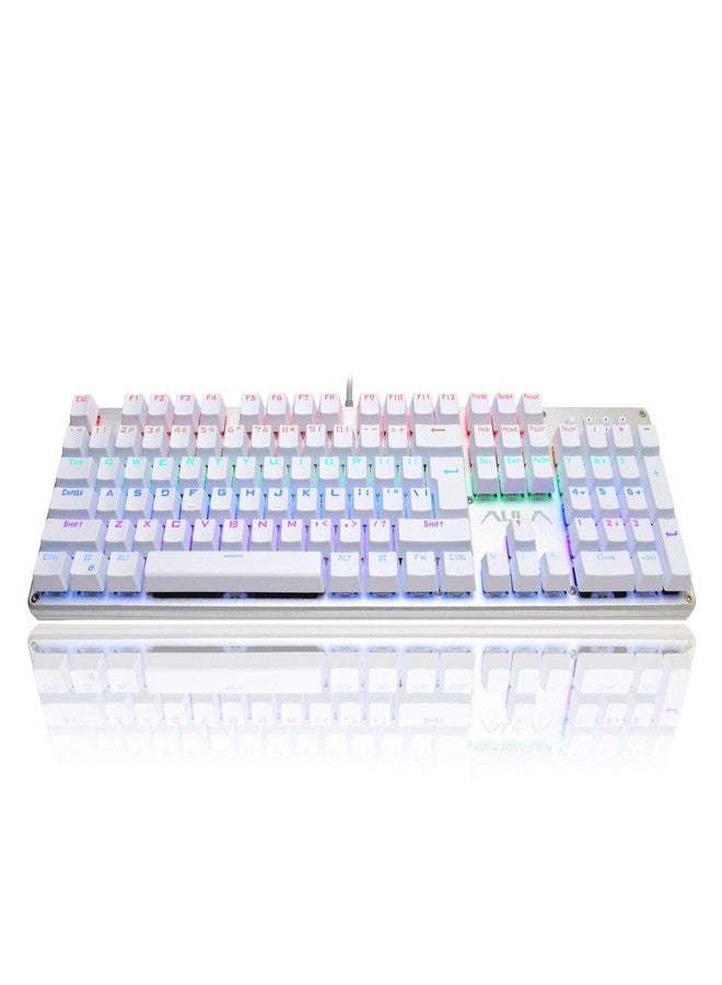 AULA Unicorn Backlit Mechanical Keyboard with Multi-color LED Illuminated Gaming Computer Keyboard, F2010 - Image 2