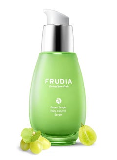 frudia WELCOS FRUDIA Green Grape Pore Control Serum | Pore Minimizer Serum w/GG Extract, Tannin Pore Complex & Anti Sebum P | Korean Skin Care Serum for Sensitive Skin | Hydrating Serum (1.68 fl oz)  - Image 1