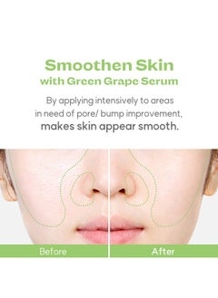frudia WELCOS FRUDIA Green Grape Pore Control Serum | Pore Minimizer Serum w/GG Extract, Tannin Pore Complex & Anti Sebum P | Korean Skin Care Serum for Sensitive Skin | Hydrating Serum (1.68 fl oz)  - Image 4