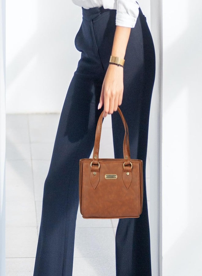 WORLD STAR PU Handbag for Womens | brown | (108) - Image 5