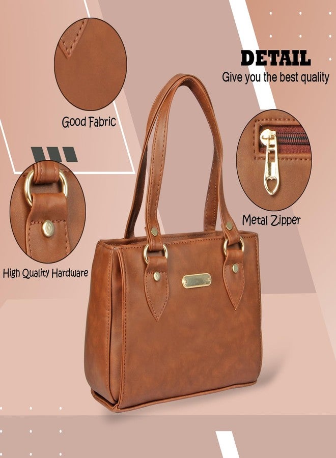 WORLD STAR PU Handbag for Womens | brown | (108) - Image 3