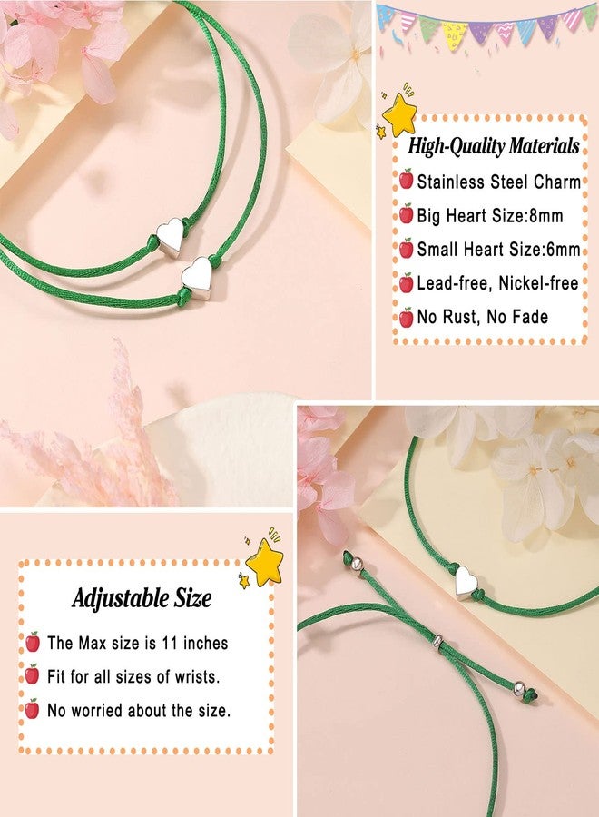 UNGENT THEM Back to School Gifts First Day of Kindergarten Pre k Preschool Bracelet Mommy and Me Mom and Daughter Second 1st 2nd 3rd 4th Grade Bracelets - Image 4
