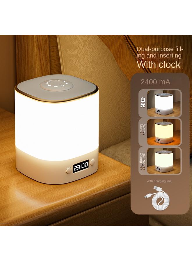 Bluejw Remote Control Night Light Rechargeable Bedroom Bedside Sleeping Moon Baby Special Nursing Eye Lamp New - Image 1
