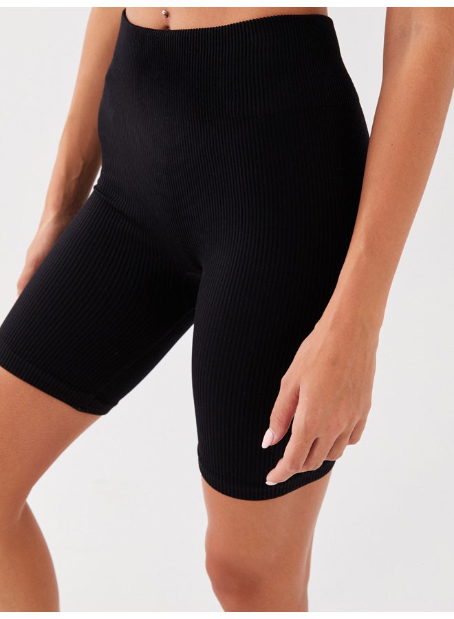 LC WAIKIKI Women's Straight Elastic Waist Seamless Sports Leggings - Image 3