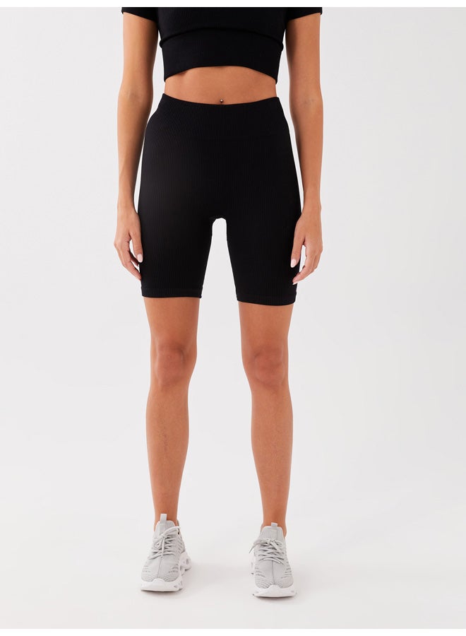 LC WAIKIKI Women's Straight Elastic Waist Seamless Sports Leggings - Image 4