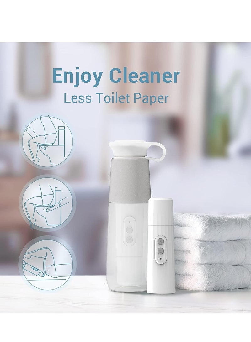 Portable Bidet Sprayer Automatic, Handheld Personal Electric Portable Bidets Toilet Sprayer Bidet IPX7 Waterproof Upside Down Bottle Squirter for Travel, RV Camp, Women Men, USB Rechargeable - Image 5