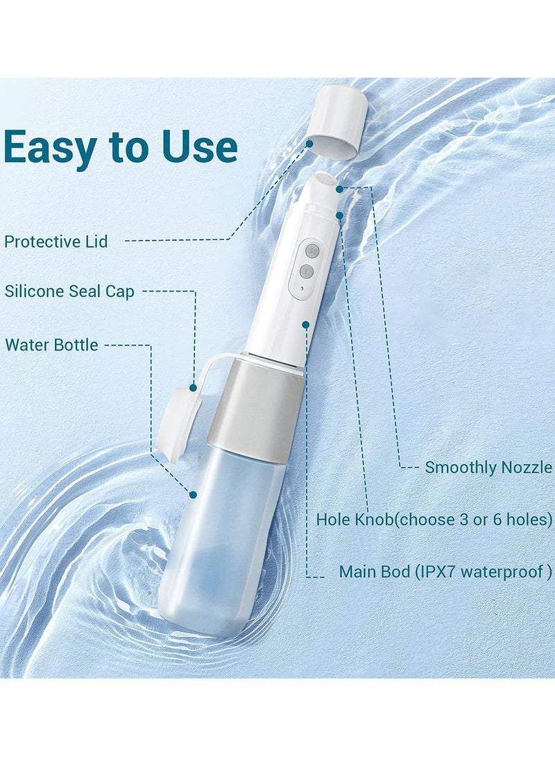 Portable Bidet Sprayer Automatic, Handheld Personal Electric Portable Bidets Toilet Sprayer Bidet IPX7 Waterproof Upside Down Bottle Squirter for Travel, RV Camp, Women Men, USB Rechargeable - Image 4