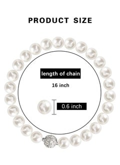 Magnetic Curtain Tiebacks, Strong Magnetic Pearl Beaded Curtain Holdbacks, Decorative Window Drape Curtain Straps 16 Inch - pzsku/ZA2A6C5487D2E98D858D3Z/45/_/1717515432/0f8be634-c2c9-4818-b14c-59e6857c88c4