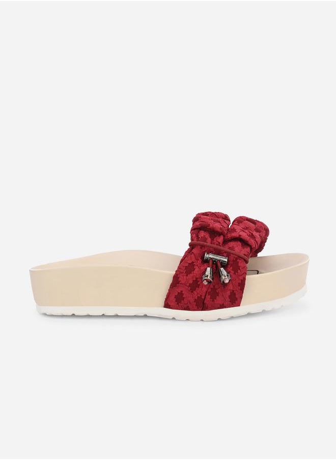 Fresh Feet Self Design Sara Orthopedic Sandals  - Image 4