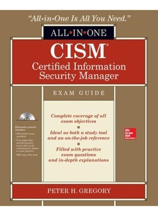CISM Certified Information Security Manager All-in-One Exam Guide  Ed   1 - pzsku/ZA2A6E54D8362C5BA0C87Z/45/_/1705590645/a9801a10-8907-4f0b-a4e8-4a4de46e297e