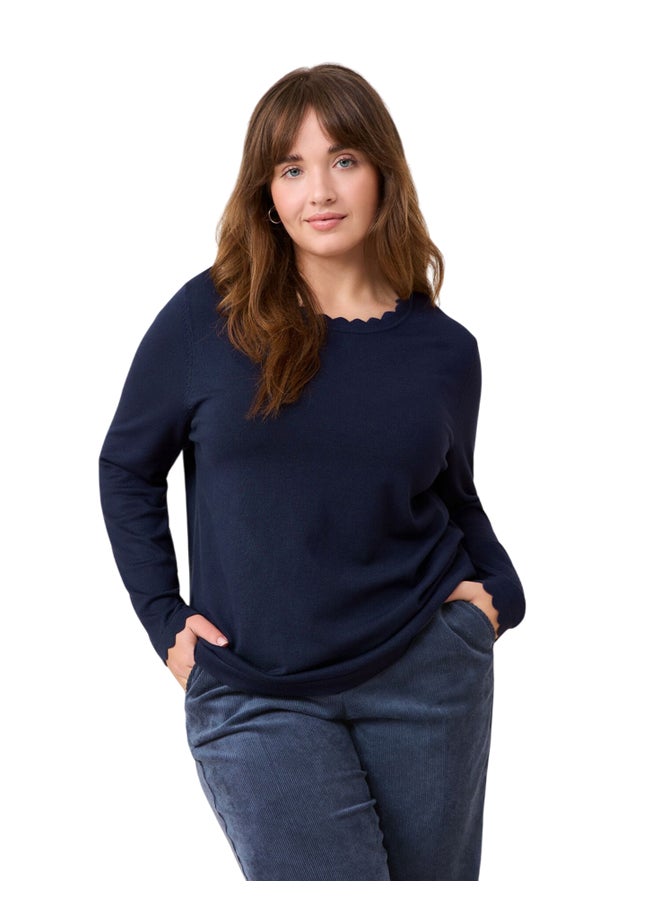 Samoon Wave Edges Sweater  - Image 1