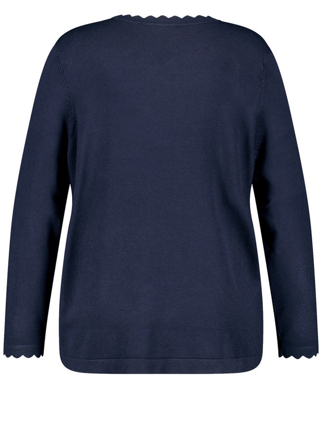 Samoon Wave Edges Sweater  - Image 4