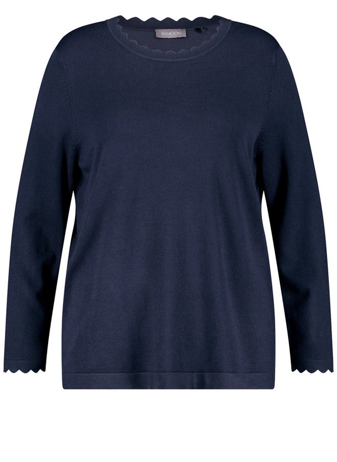 Samoon Wave Edges Sweater  - Image 3