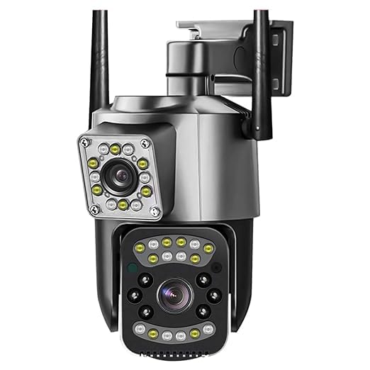 Fabbay Smarthome Supercam 4G 5MP HD Camera Supports All Sim gorilladuallensblack - Image 1