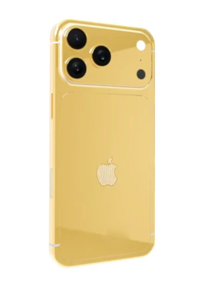 Caviar Customised Apple iPhone 17 Pro Max 256GB Exclusive 24K Gold Plated Limited Luxury Collector Smartphone Edition, Handcrafted Custom Masterpiece Design Crystal Logo - Image 1