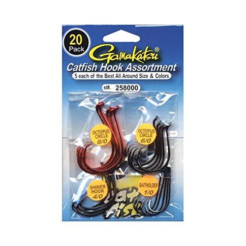 Gamakatsu خطاف سمك السلور غاماكاتسو 258000، متنوع، 20 عبوة - Image 2