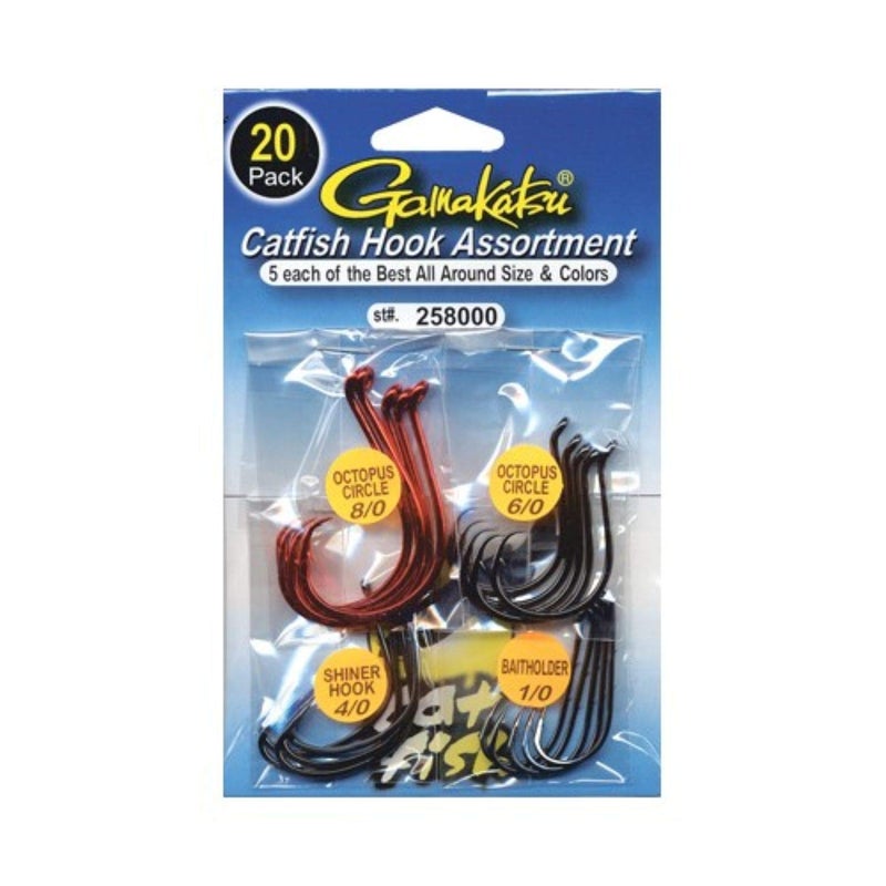 Gamakatsu خطاف سمك السلور غاماكاتسو 258000، متنوع، 20 عبوة - Image 5