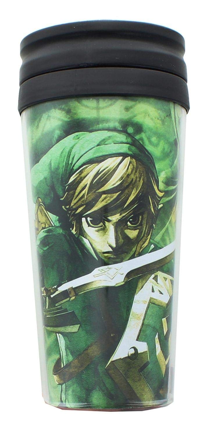 JUST FUNKY The Legend of Zelda Link and Zelda Travel Mug - Image 2