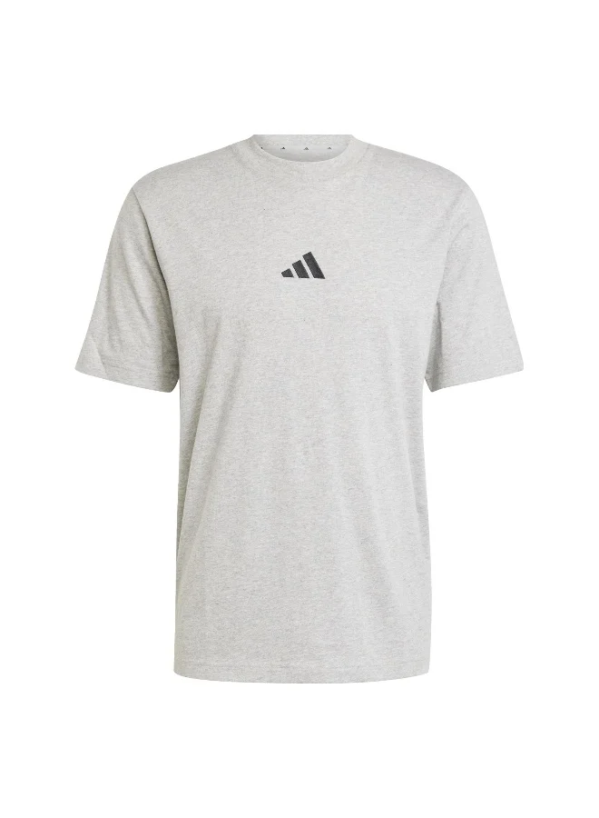Adidas Adidas M Sl Sj T Grey T-Shirt (Short Sleeve) T-Shirts For Men