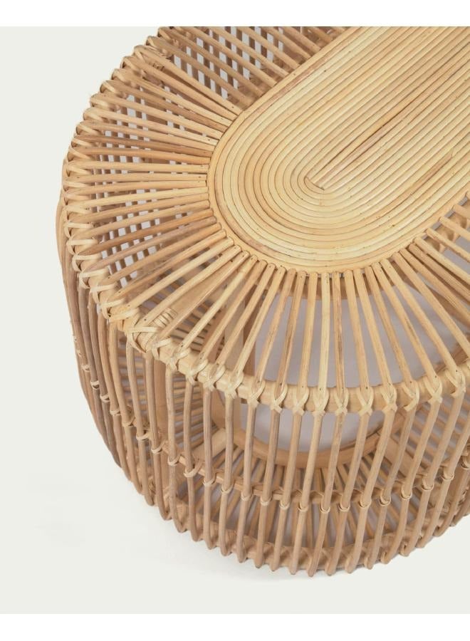 لوفت LAEL، طاولة قهوة، بيضاوية، D110X60CMS، طبيعية، راتان-IT0018FN46 - Image 4