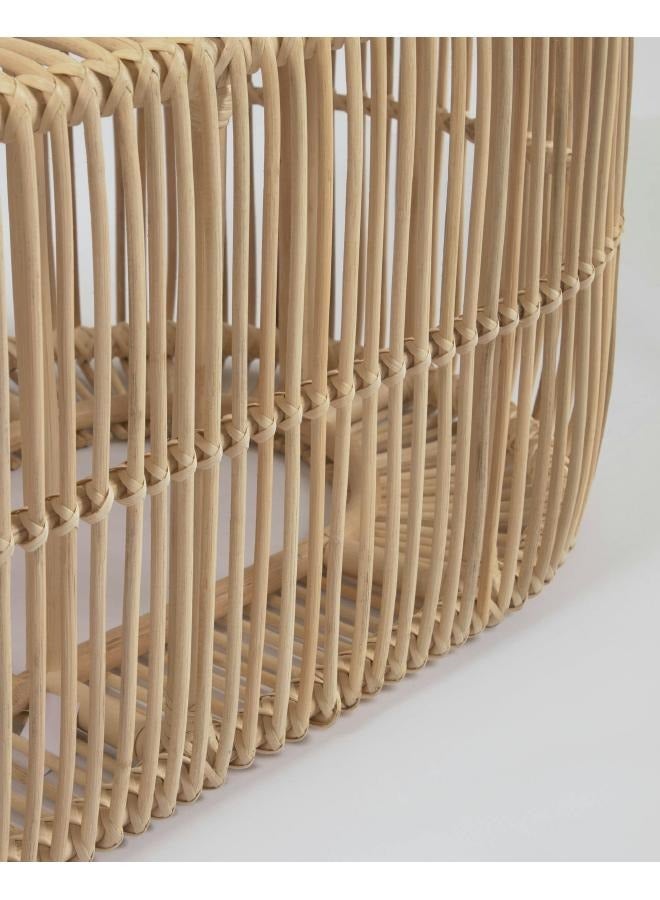 لوفت LAEL، طاولة قهوة، بيضاوية، D110X60CMS، طبيعية، راتان-IT0018FN46 - Image 5