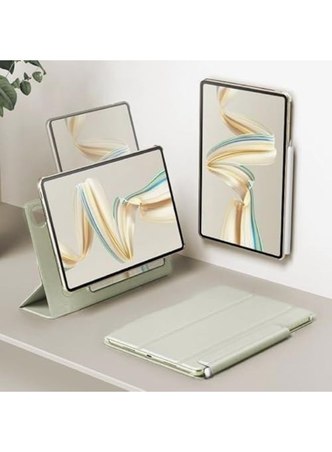 general Magnetic Case Compatible with Huawei MatePad Pro 13.2 Inch 2025 Tablet, Magnetic Separation Intelligent Double-sided Clip Cover with Adjustable Foldable Stand and Pen Holder - Image 1