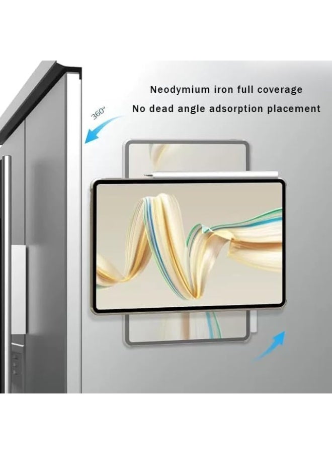 general Magnetic Case Compatible with Huawei MatePad Pro 13.2 Inch 2025 Tablet, Magnetic Separation Intelligent Double-sided Clip Cover with Adjustable Foldable Stand and Pen Holder - Image 4