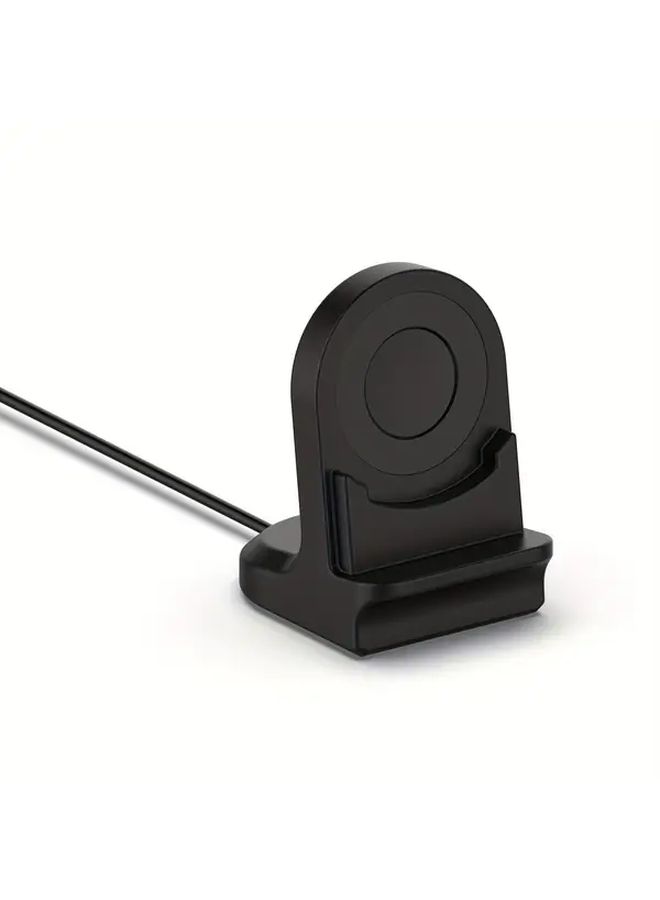 Black Silicone Stand Holder For Smartwatch Durable Non Slip Prominent Display Accessories - Image 5