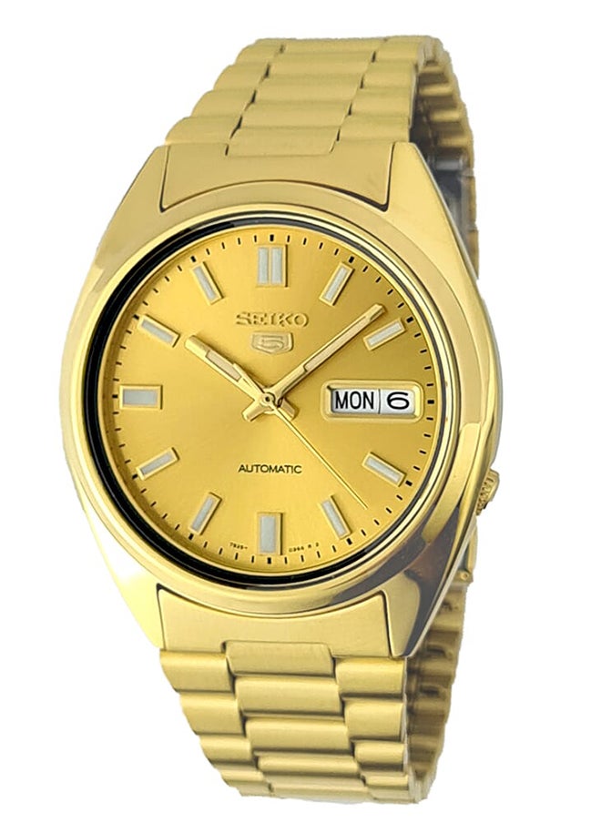 Seiko Men's Analog Round Shape Stainless Steel Automatic Wrist Watch SNXS80K1 - 37 mm  - Image 1