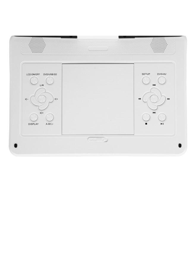 Car Headrest Portable Handheld Mobile DVD Video Player 25 Inch DVD Player-Body Color:Black  - Image 3
