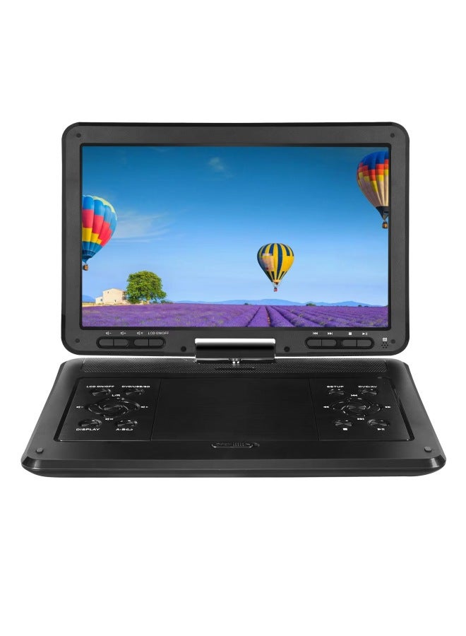 Car Headrest Portable Handheld Mobile DVD Video Player 25 Inch DVD Player-Body Color:Black  - Image 1