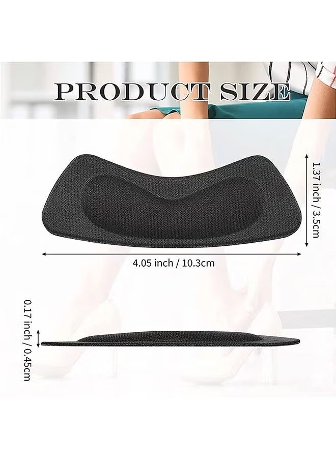 6 Pairs Heel Cushion Pads Heel, Self-adhesive Shoe Liner Foot Care Protector, Preventing Heel Rubbing Bliste - Image 2