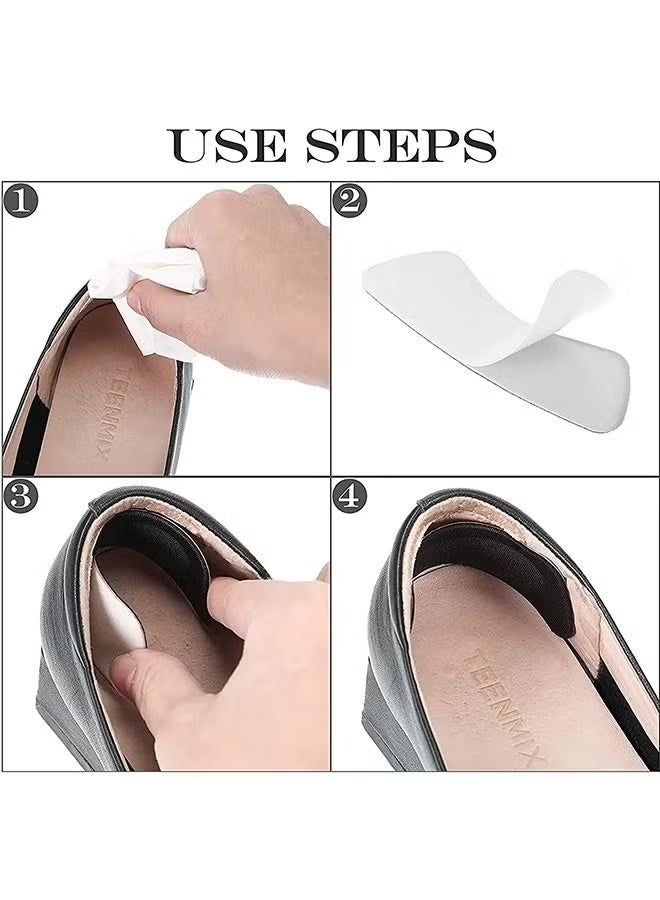 6 Pairs Heel Cushion Pads Heel, Self-adhesive Shoe Liner Foot Care Protector, Preventing Heel Rubbing Bliste - Image 4