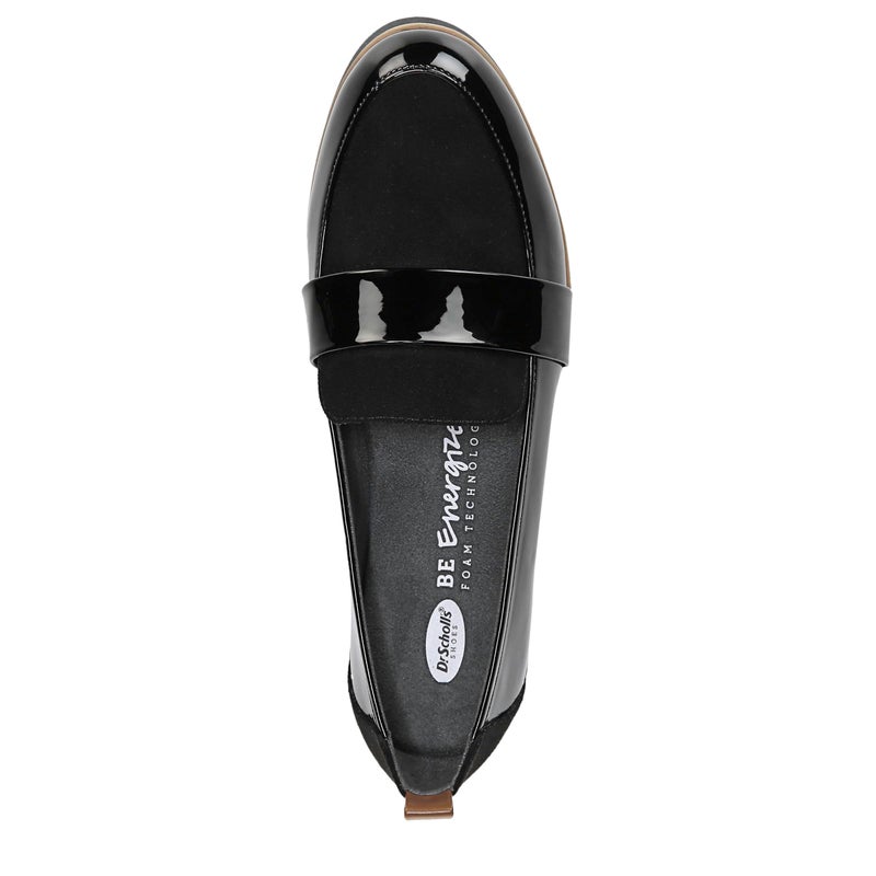 Dr. Scholl's أحذية د. شولز للنساء ويستبر سليب أون لوفر، أسود لامع/ميكروفايبر، 11 أمريكي - Image 5