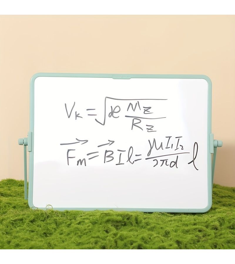 Black Double Sided Magnetic Erasable Whiteboard A3 Size Portable Desktop Writing Board For Office Home Use - Image 5