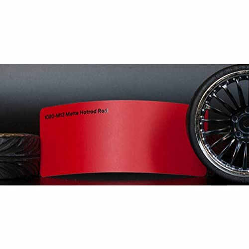 3M 1080 M13 MATTE RED 5ft x 1ft (5 Sq/ft) Car Wrap Vinyl Film - Image 5