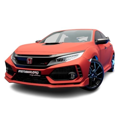 3M 1080 M13 MATTE RED 5ft x 1ft (5 Sq/ft) Car Wrap Vinyl Film - Image 1