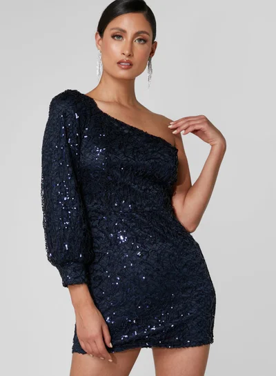Ella Limited Edition Sequin One-Shoulder Dress