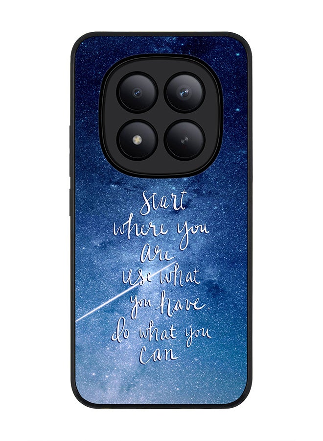 Stylizedd For Xiaomi Redmi Note 15 Pro+ / Poco M8 Pro Case,Slim fit Camera Protection, Shockproof Thin Phone cover  - Start, Use, Do - Image 1