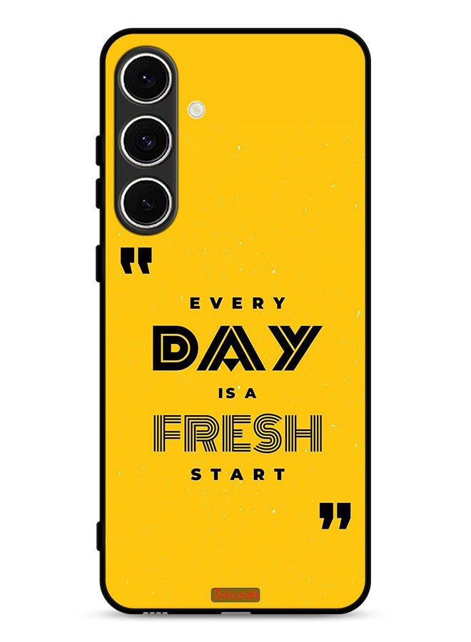 Tolwak Samsung Galaxy A36 5G Protective Case Cover Every Day Is A Fresh Start - Image 1