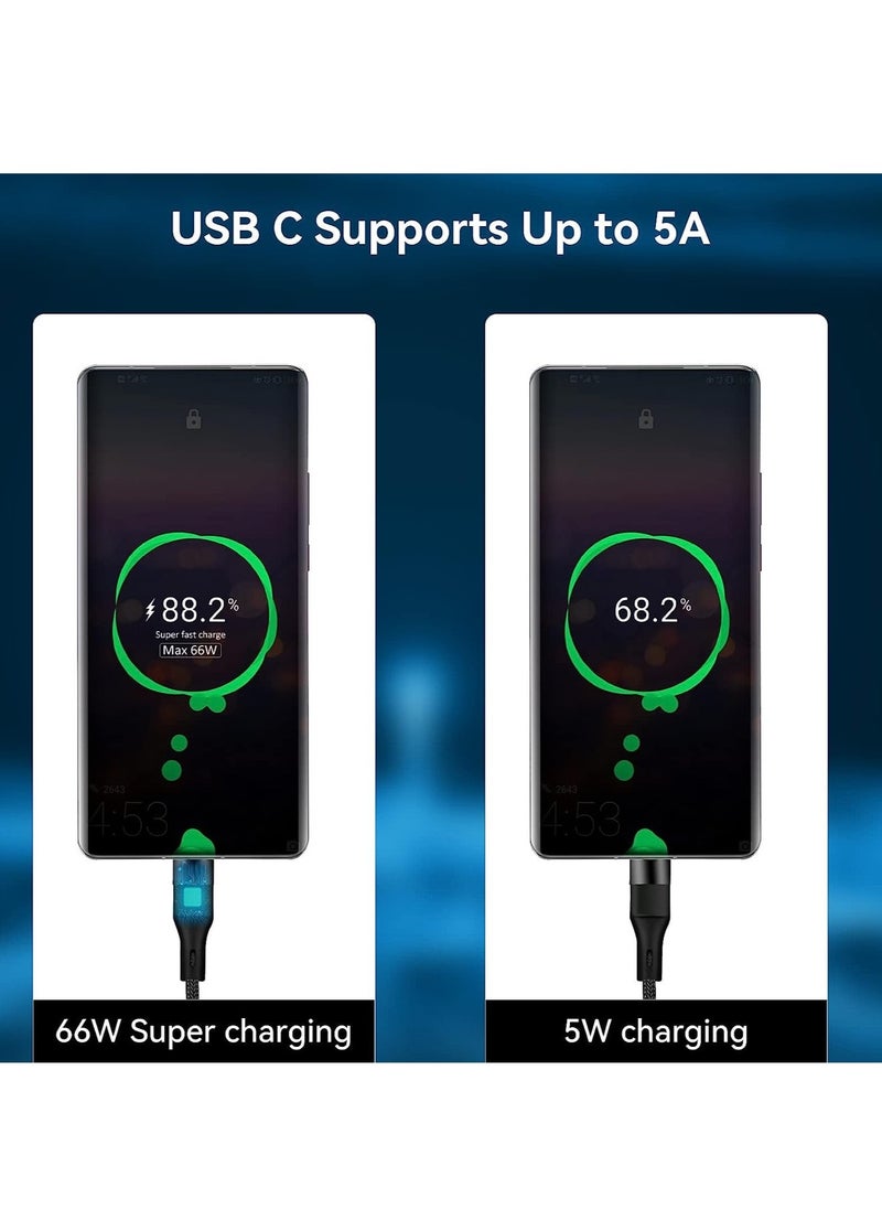 ELTRAZONE Multi Charging Cable 3 in 1 Charging Cable, USB A to Lightning/Type C/Micro USB Charger Sync Cable Compatible with iPhone, iPad, Samsung Galaxy, Huawei, LG, Sony, HTC, OnePlus  - Image 5